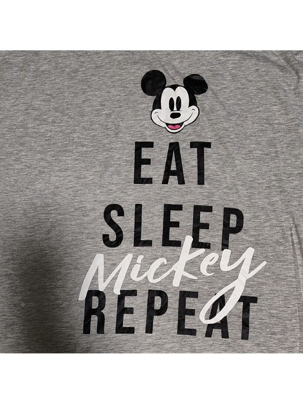 Disney Men's Gray Mickey Mouse Graphic Tee - Picture 2 of 6